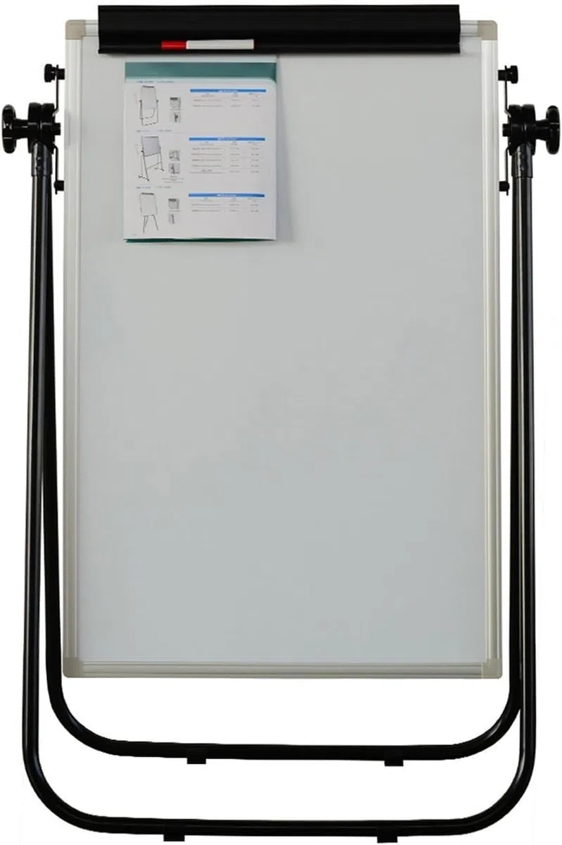 Soporte magnético portátil, pizarra de borrado único, caballete ajustable para rotafolios