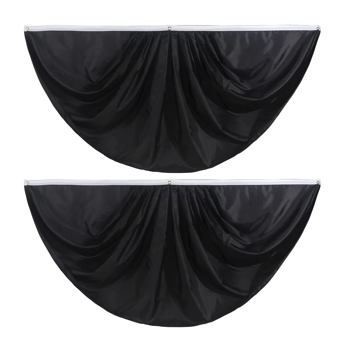 Banderas de ventilador de color (bandera de ventilador negro)