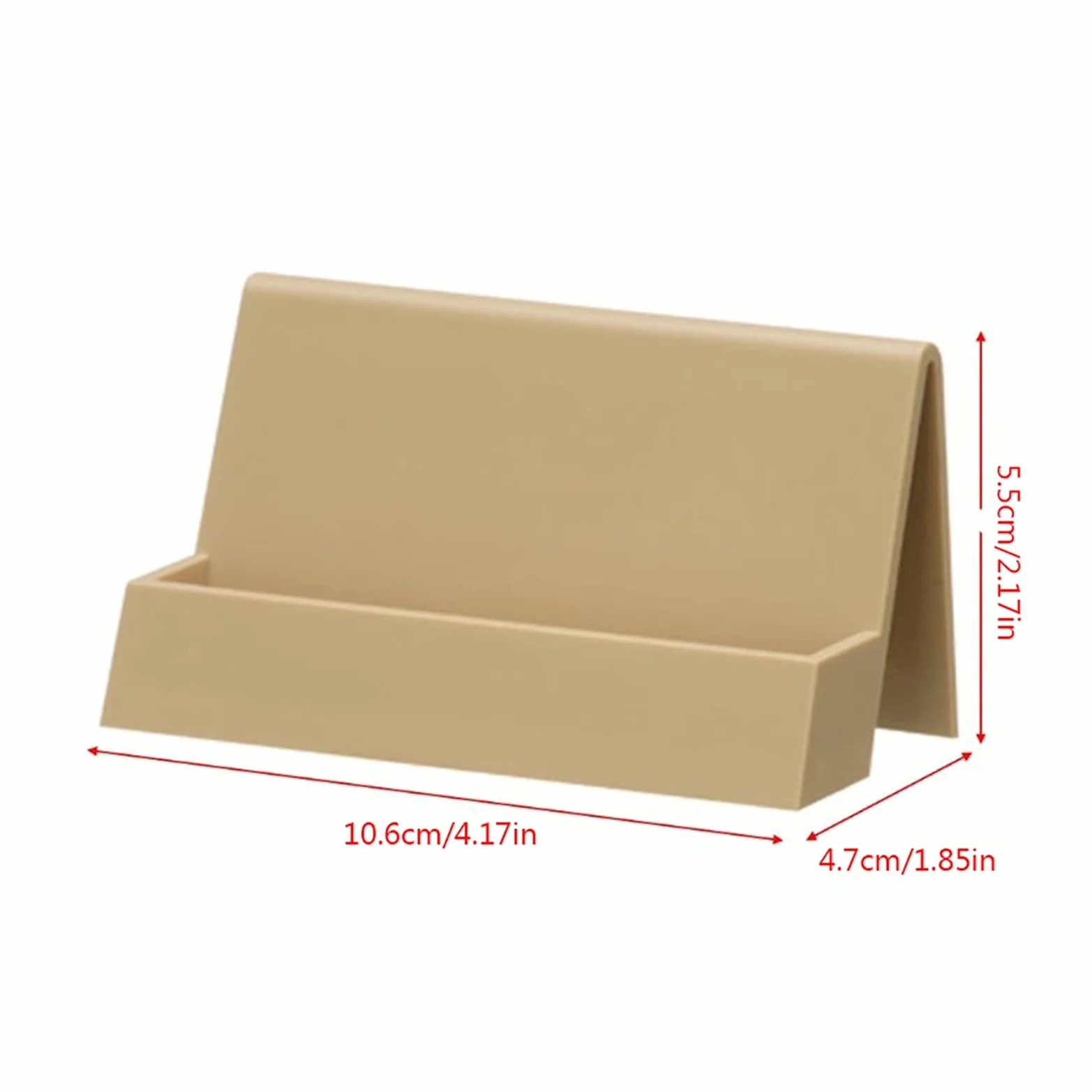 Tarjetero de plástico de alta calidad, organizador de escritorio y estante de exhibición, soporte de mesa duradero para oficina, ideal para almacenamiento de tarjetas de visita y solución de