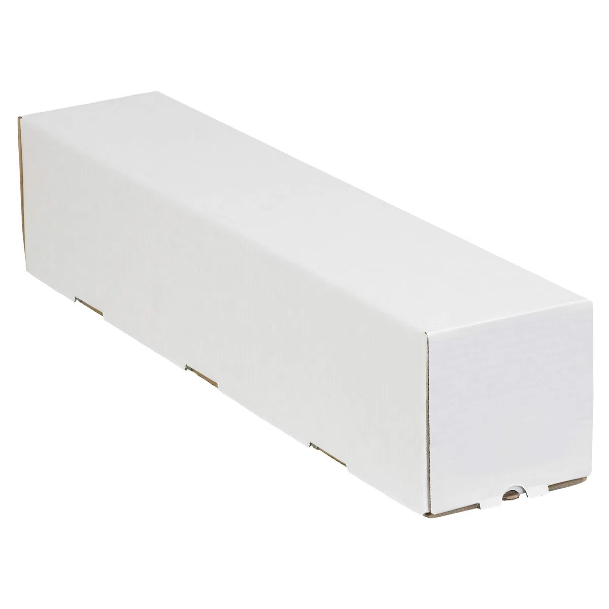 Aviditi M5525 cuadrado corrugado Tubo de correo, 25 cm de largo x 5 "x 5" altura, Oyster blanco (paquete de 25)