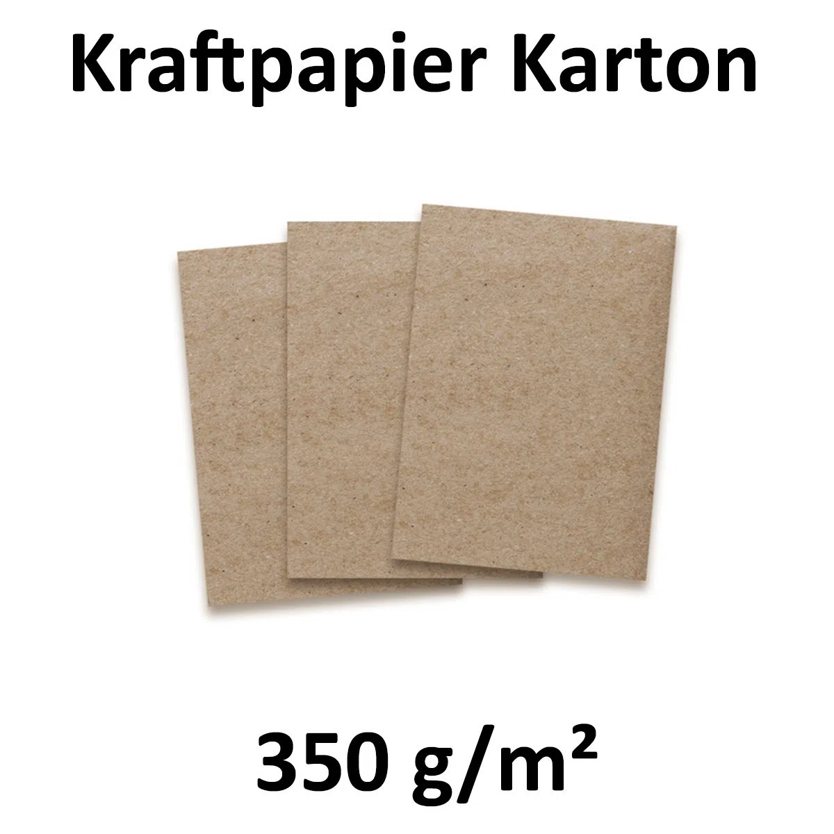 Neuser Tarjetas de papel kraft en color marrón, 1000 unidades, imprimibles en formato DIN A6, 10,5 x 14,8 cm, 350 g/m², tarjetas de felicitación exclusivas para ocasiones especiales