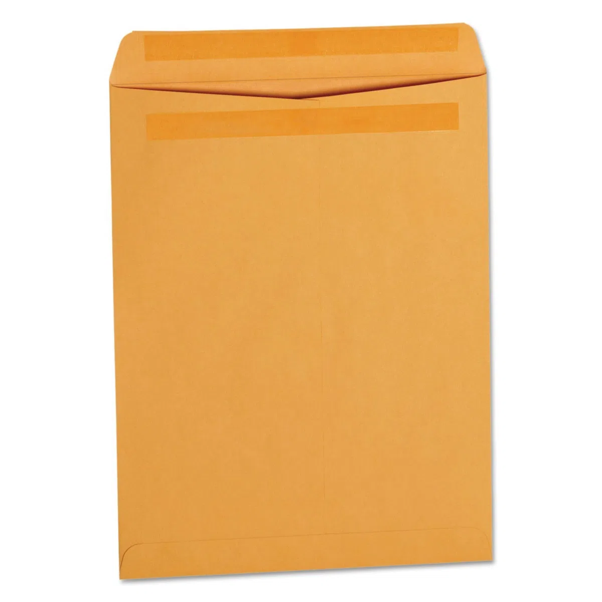 Self-Stick File-Style Envelope, Contemporary, 13 x 10, Brown, 250/Box