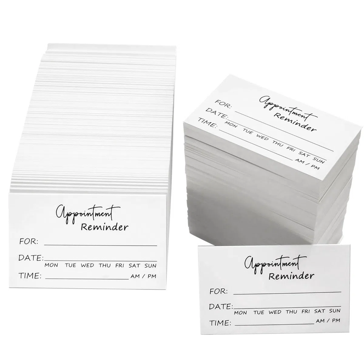 500 tarjetas de visita de metal en blanco, grabado, aluminio, papel de cobre, recordatorios de citas profesionales