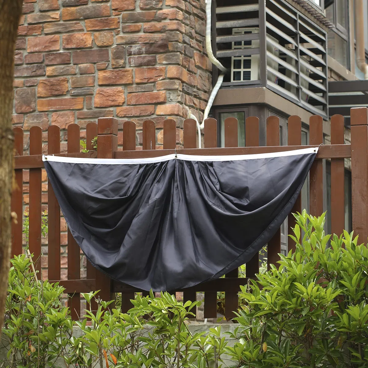 Banderas de ventilador de color (bandera de ventilador negro)